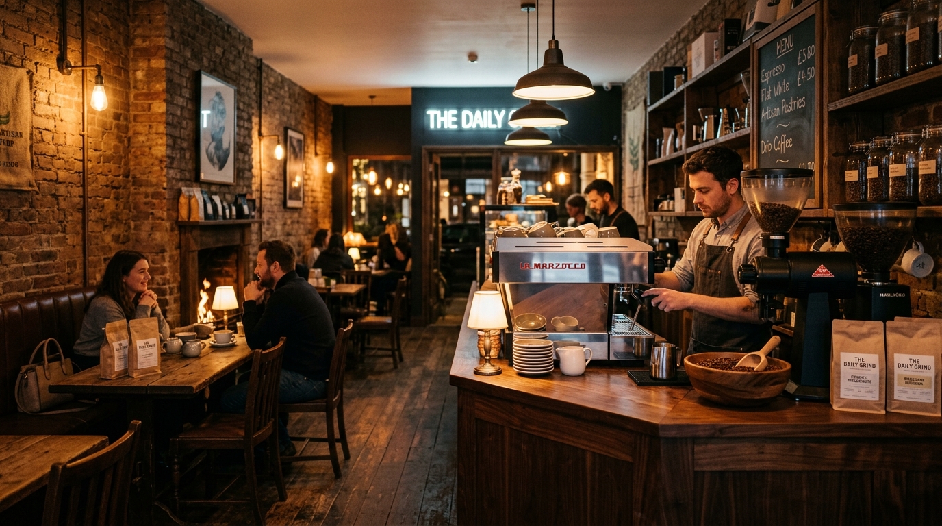 Premium Coffee Shop Interior